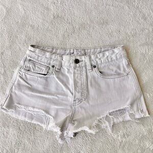 Free People Light Wash Shorts Size 25